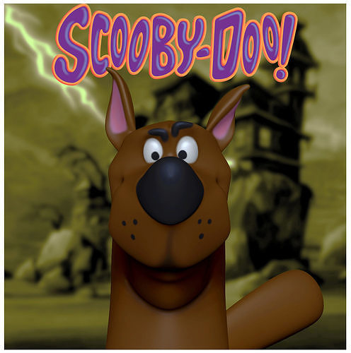 Scooby Doo 3D print model
