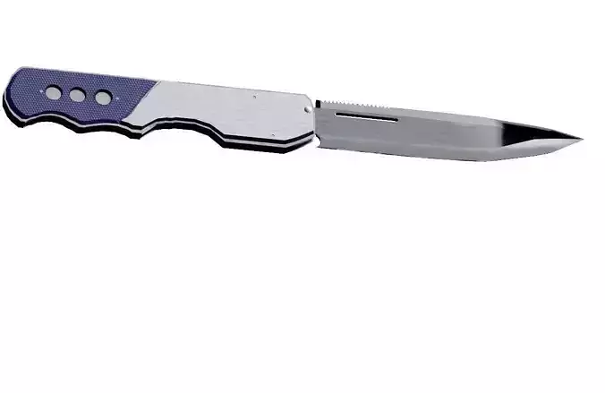 knife stainless steel pocket with handle