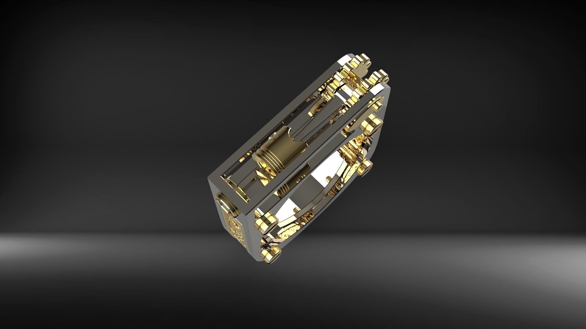 ring from the dynamic collection 3D print model_3