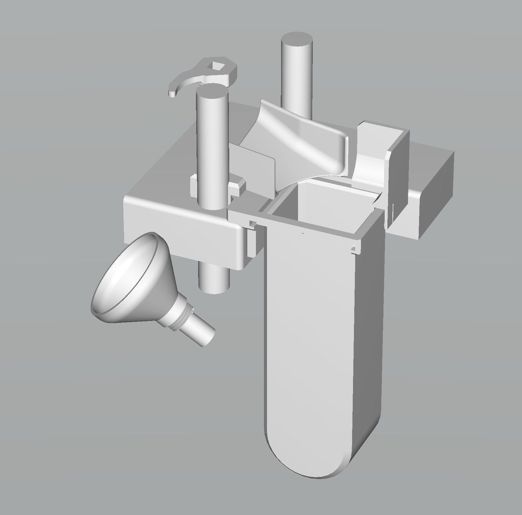 Lee Classic Turret Press Auto Ejector Collector Kit 3D print model_23