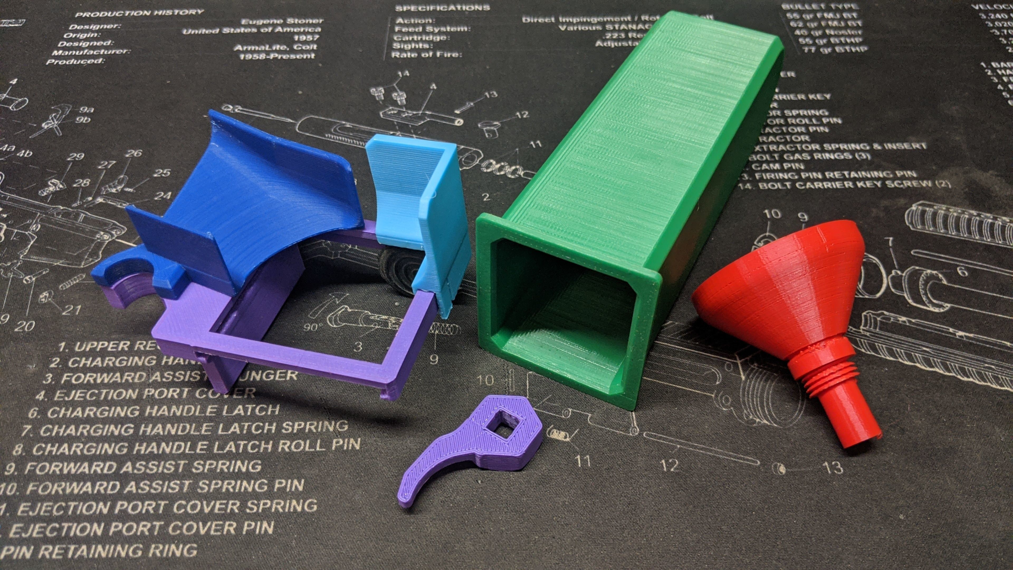 Lee Classic Turret Press Auto Ejector Collector Kit 3D print model_4