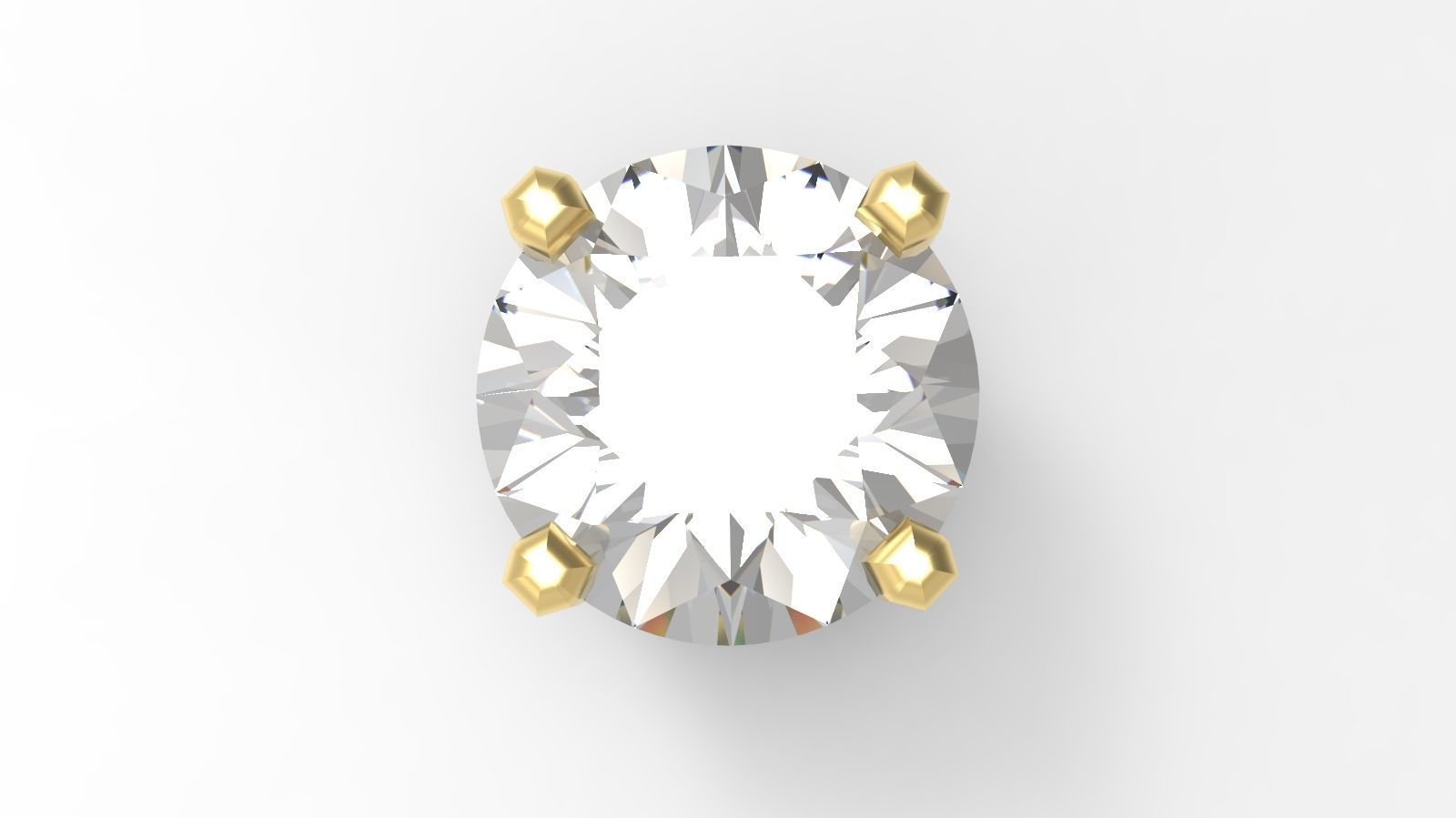 Jewelry Prong Head Set Package 003 3D print model_5