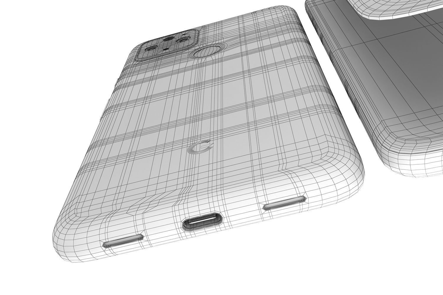 Google Pixel 5 3D model_19