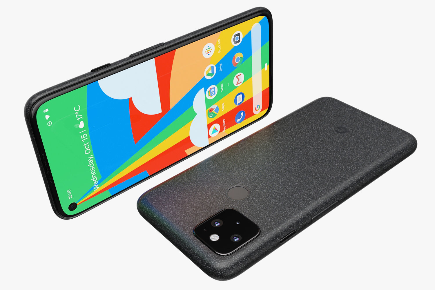 Google Pixel 5 3D model_4