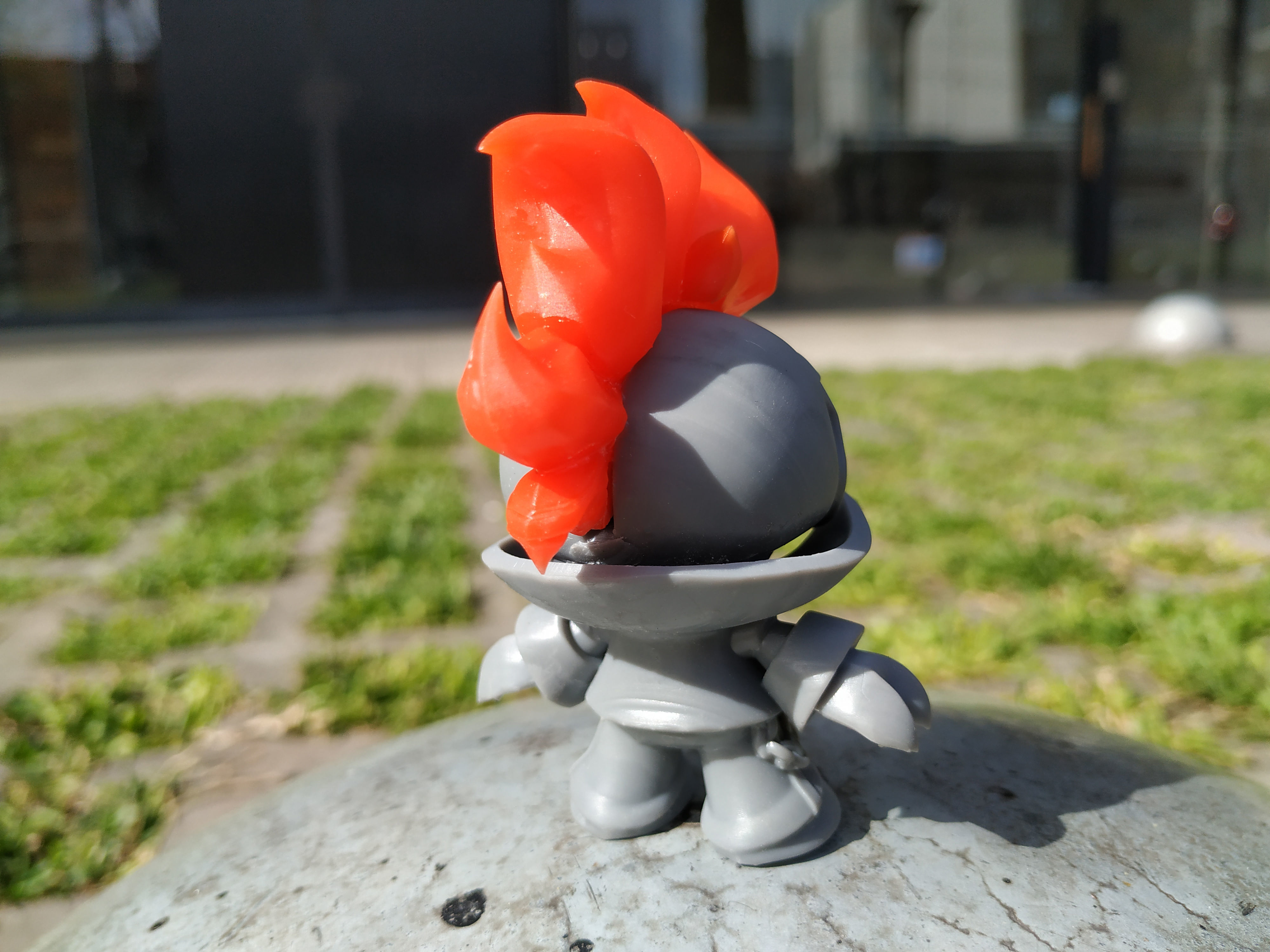 Blue Ghost Rider 3D print model_14