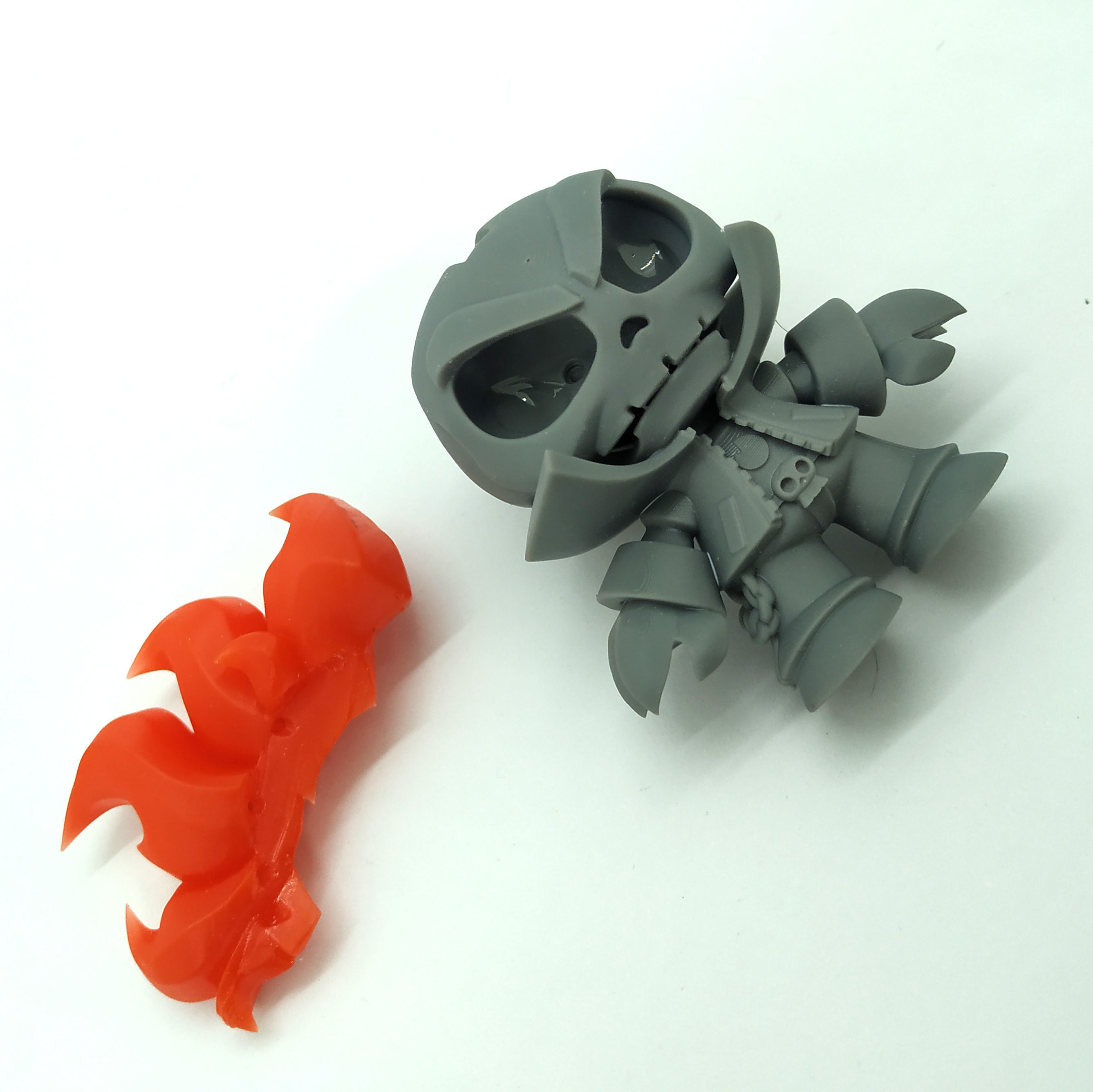 Blue Ghost Rider 3D print model_4