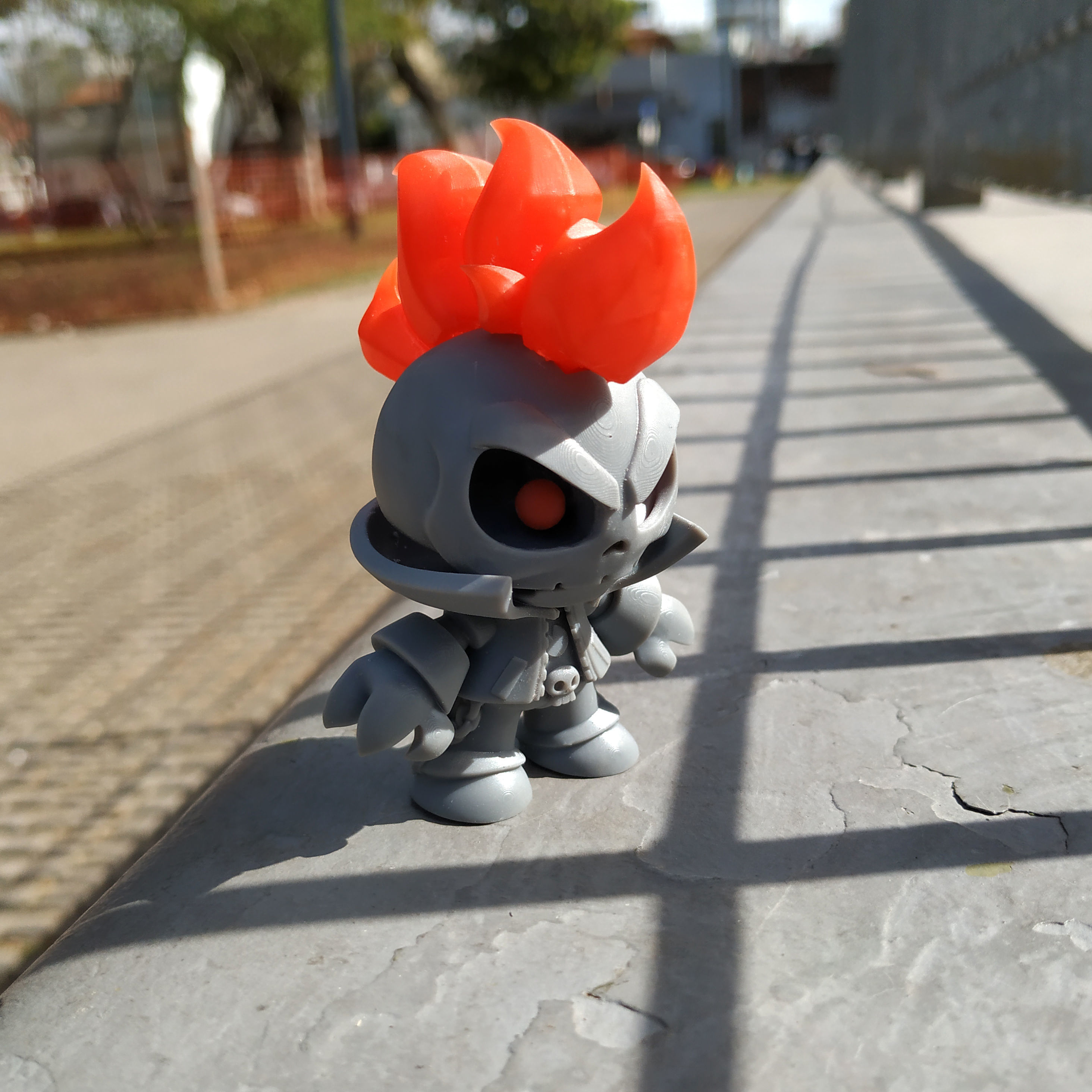 Blue Ghost Rider 3D print model_7