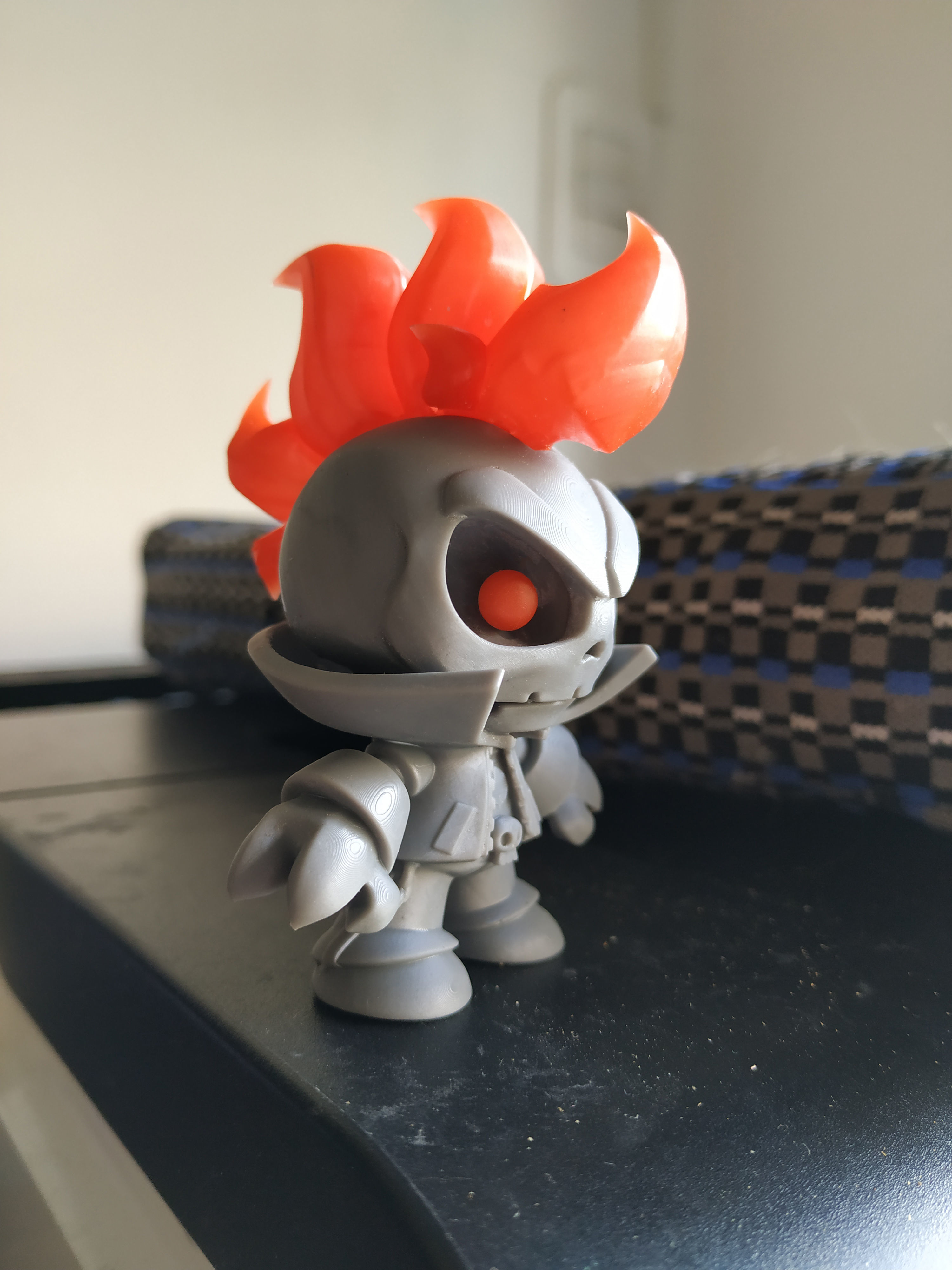 Blue Ghost Rider 3D print model_10
