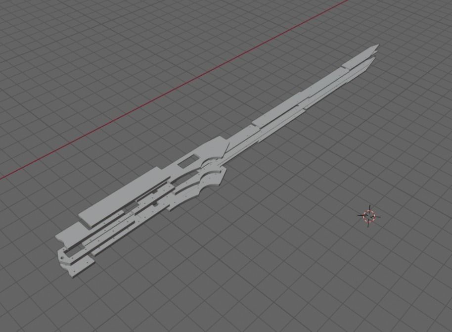 3D Printable Functional High Frequency Blade 3D print model_1