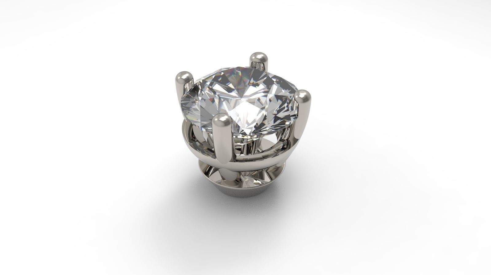 Jewelry Prong Head Set Package 004 3D print model_1