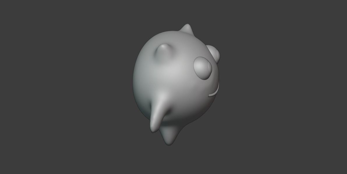 Cute Cartoony Monster 3D model_13