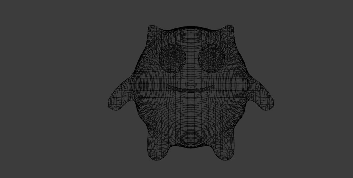Cute Cartoony Monster 3D model_18