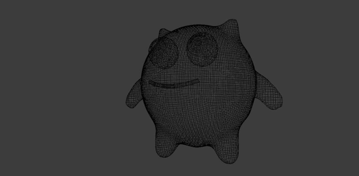 Cute Cartoony Monster 3D model_17