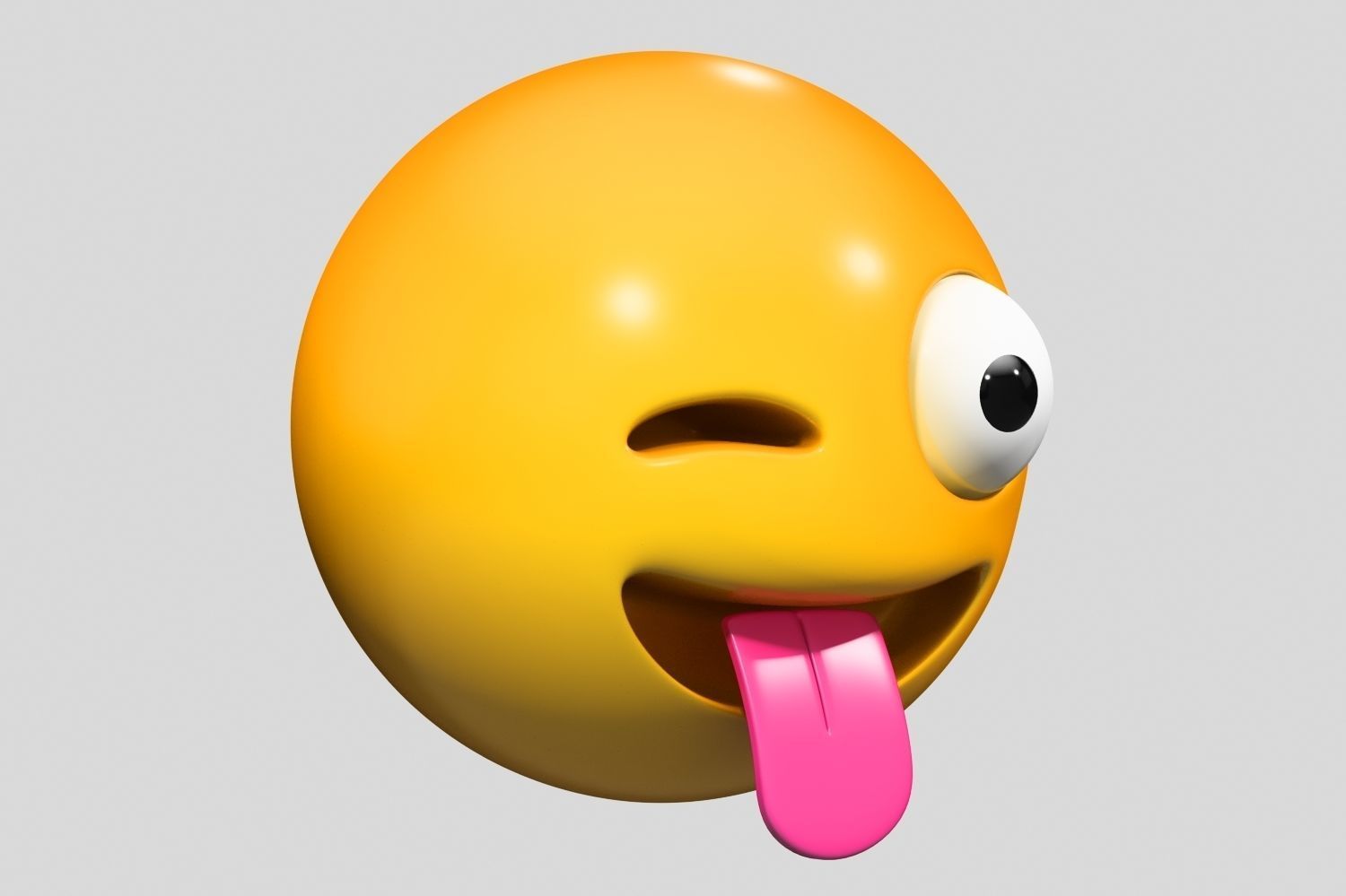 Emoji Winking Face With Tongue