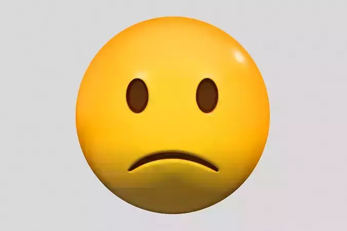 Emoji Slightly Frowning Face