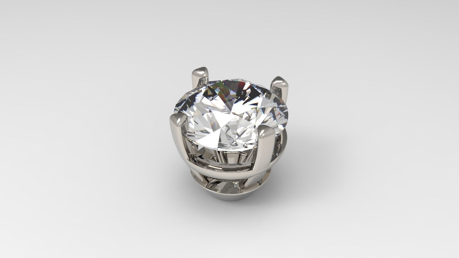 Jewelry Prong Head Set Package 005 3D print model_1