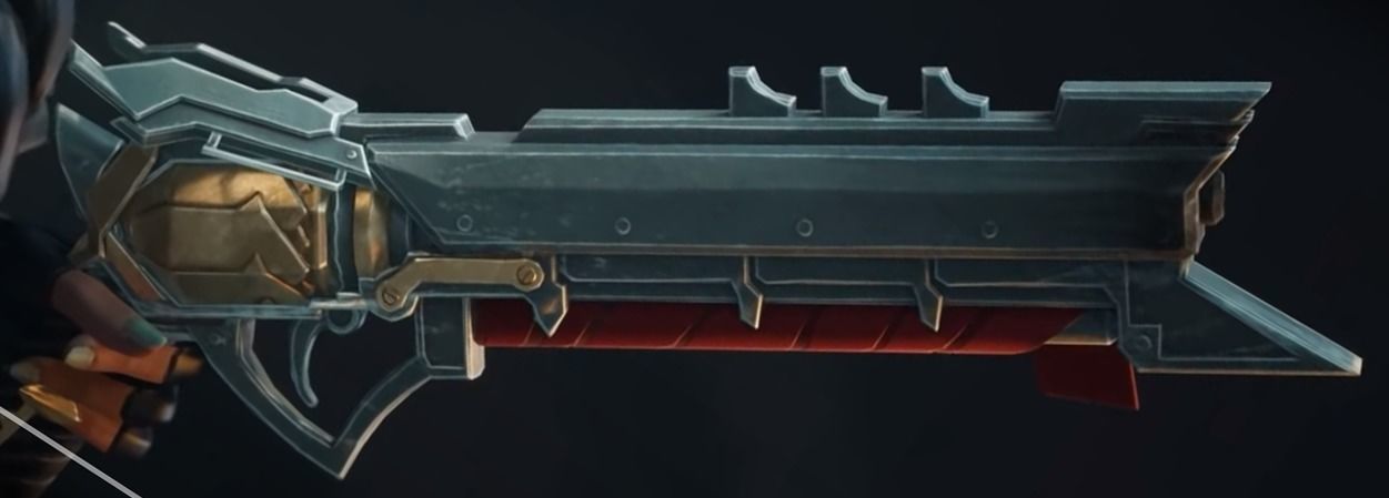 Samira Revolver Gun from League of Legends for 3d Print 3D print model_2