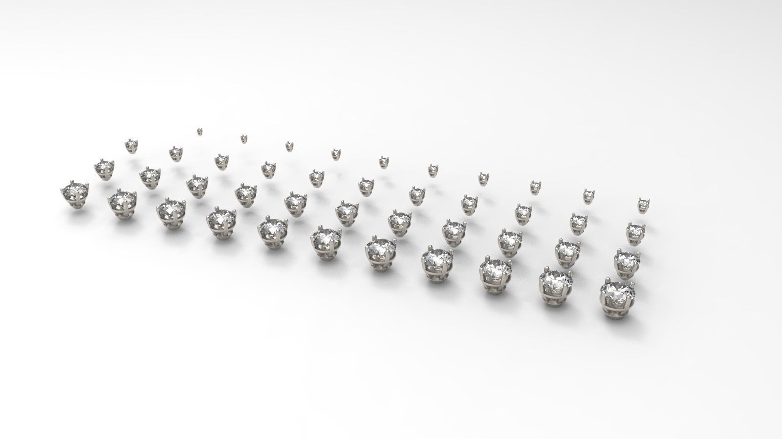 Jewelry Prong Head Set Package 010 3D print model_4