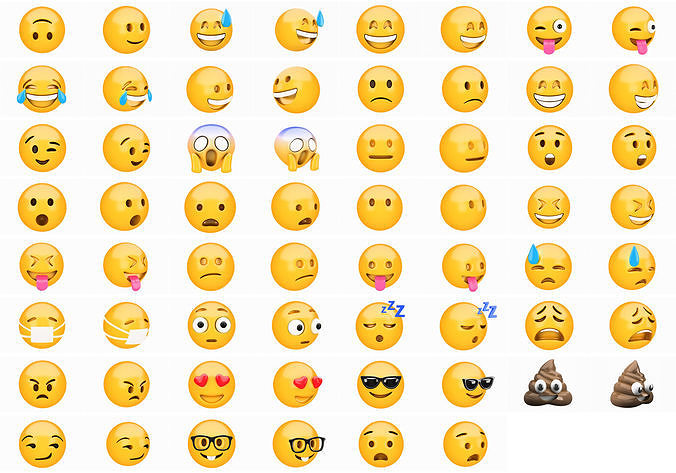 Emoji huge pack collection 31x 