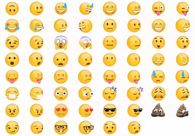 Emoji huge pack collection 31x 