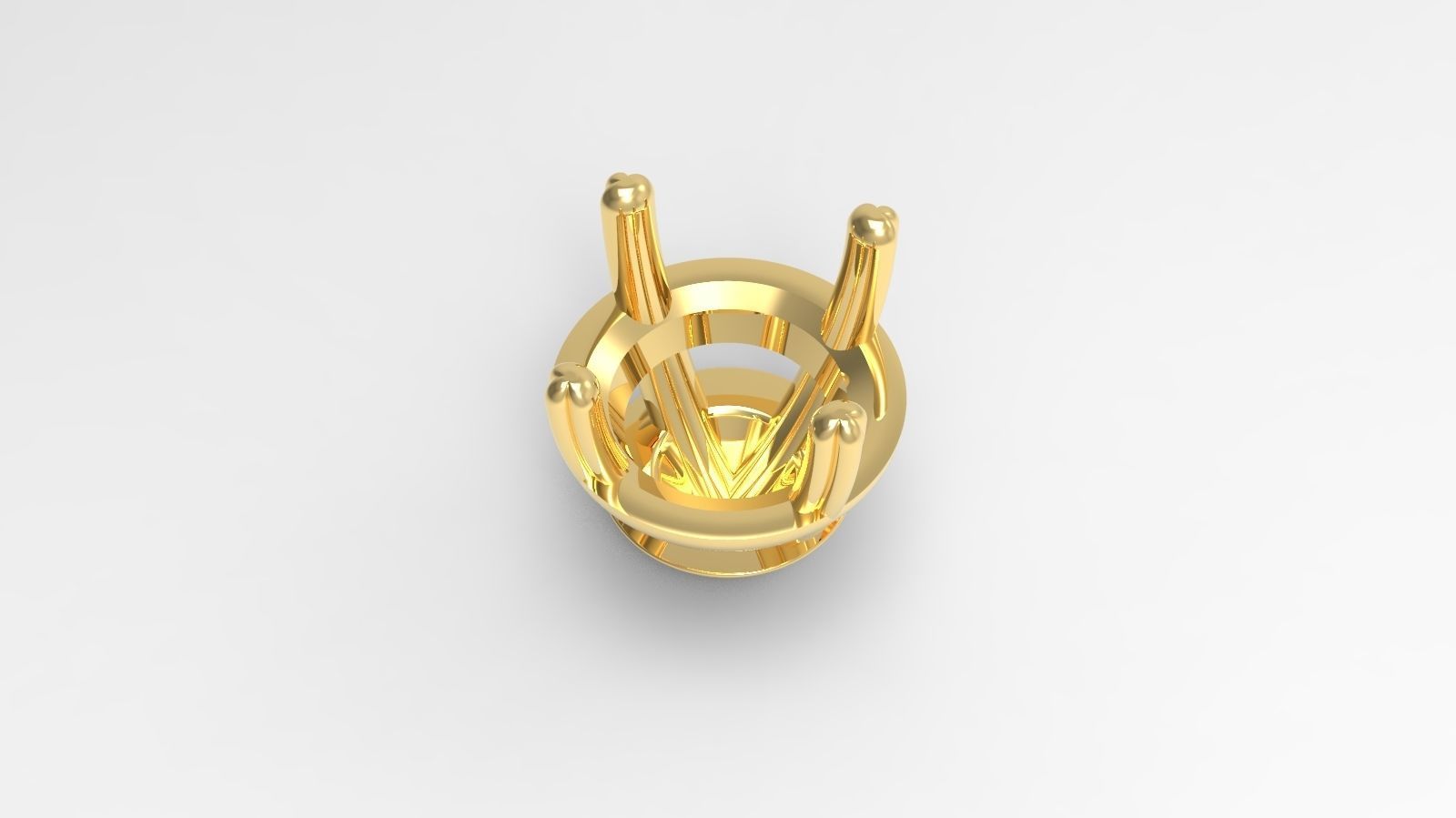 Jewelry Prong Head Set Package 012 3D print model_6