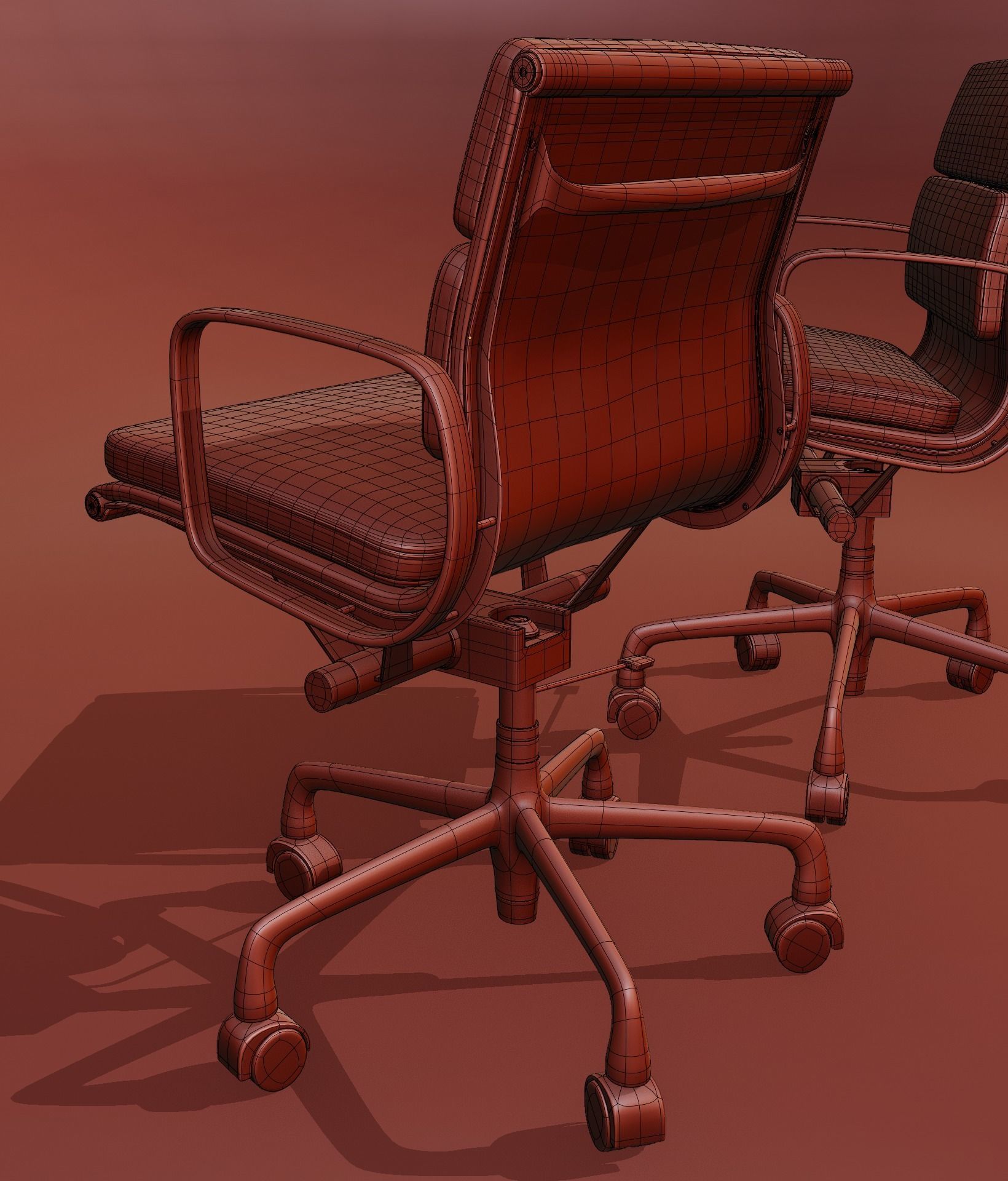 Office Chair-01 3D model_7