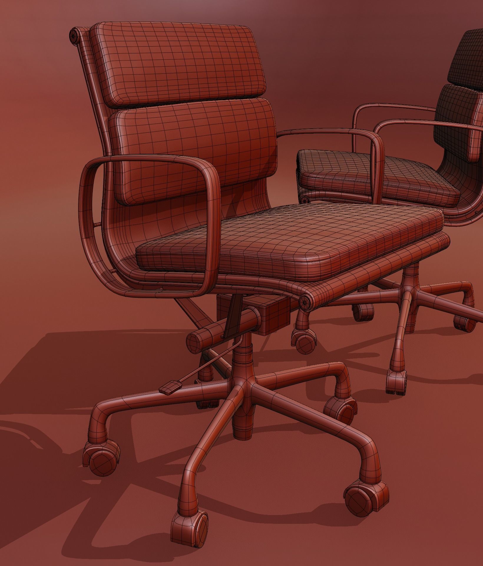 Office Chair-01 3D model_6