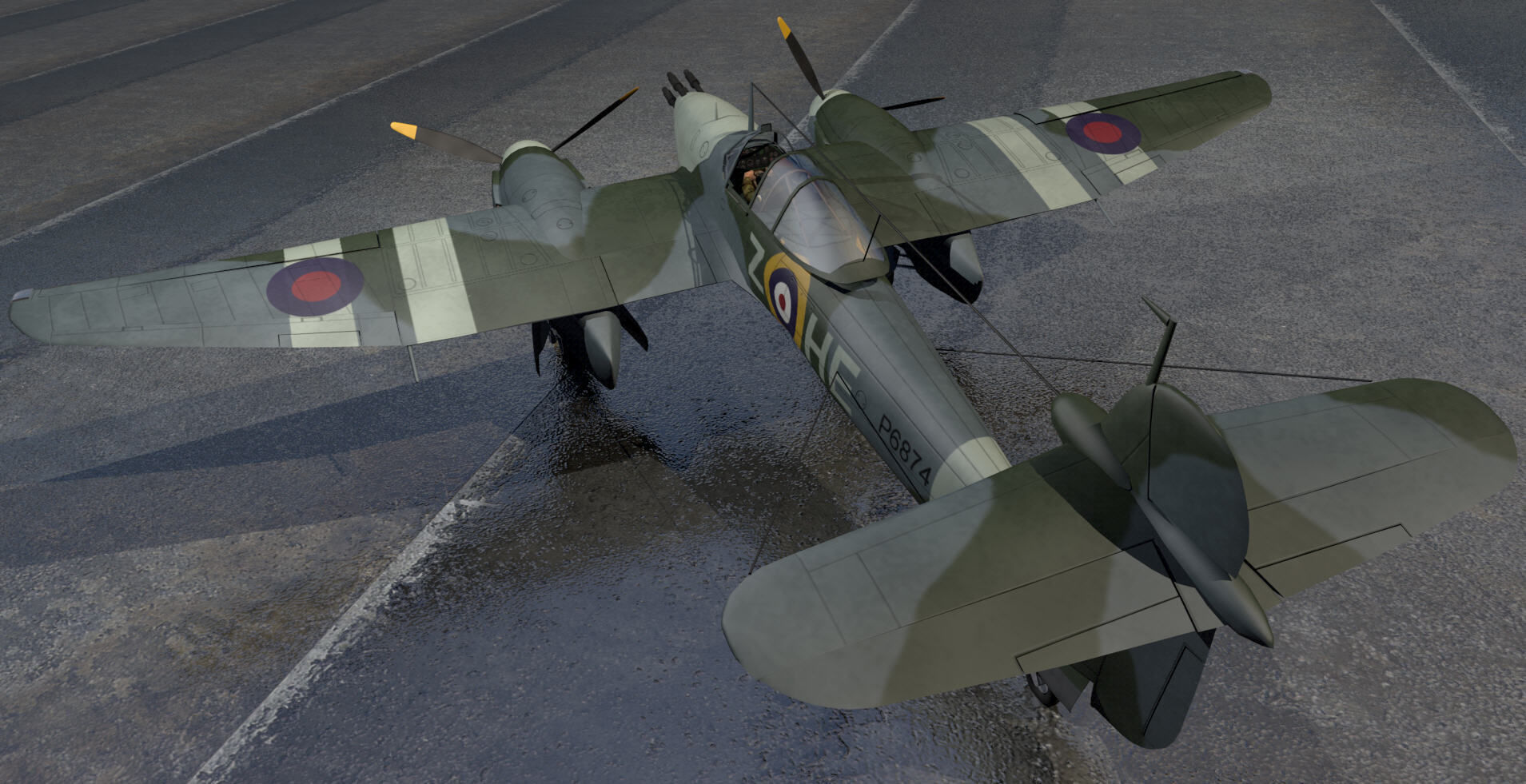 Westland Whirlwind Mk-1 3D model_7