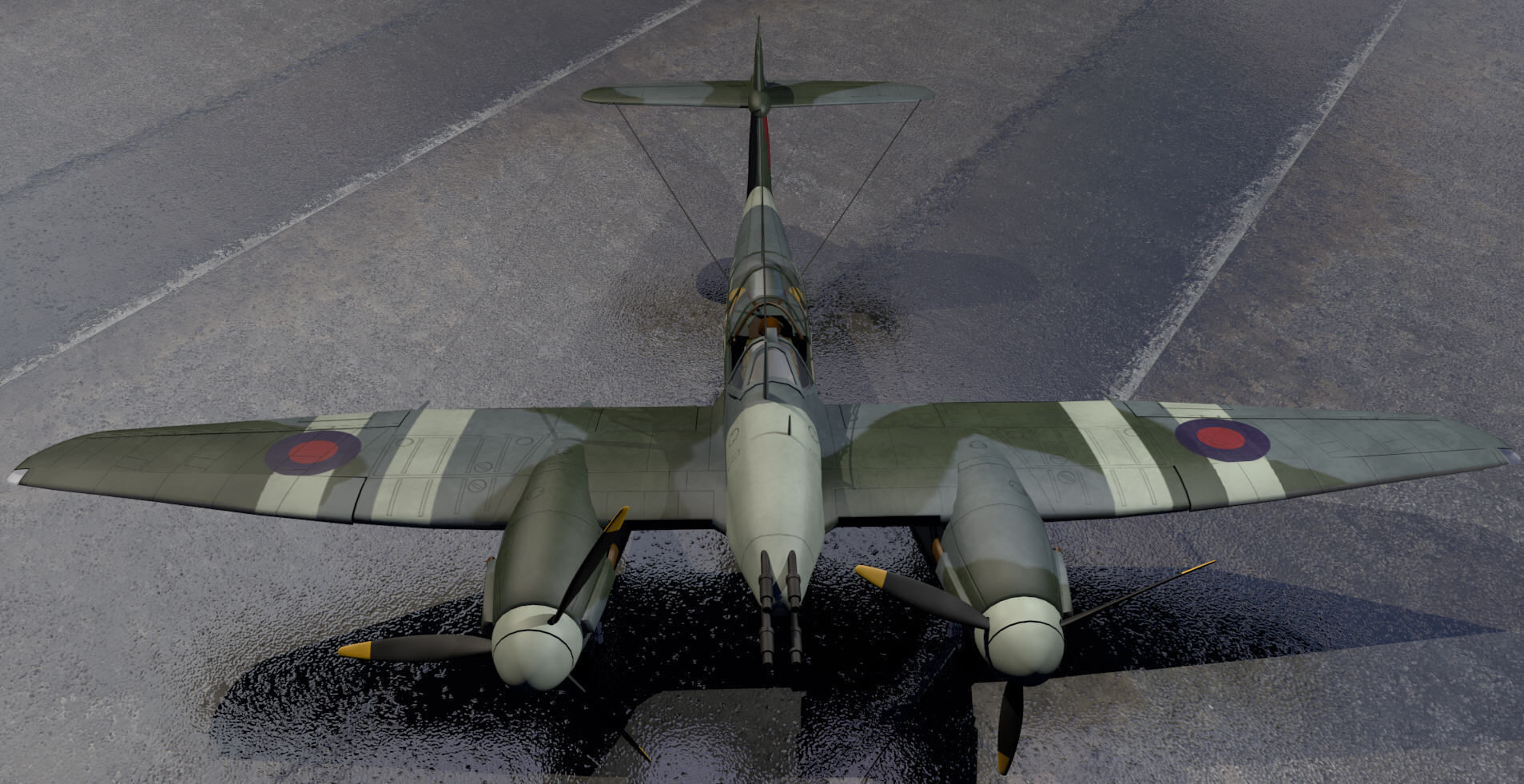 Westland Whirlwind Mk-1 3D model_4