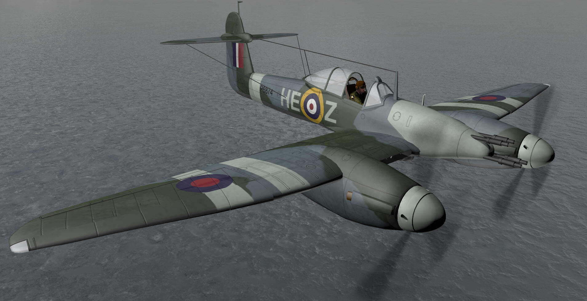 Westland Whirlwind Mk-1 3D model_6