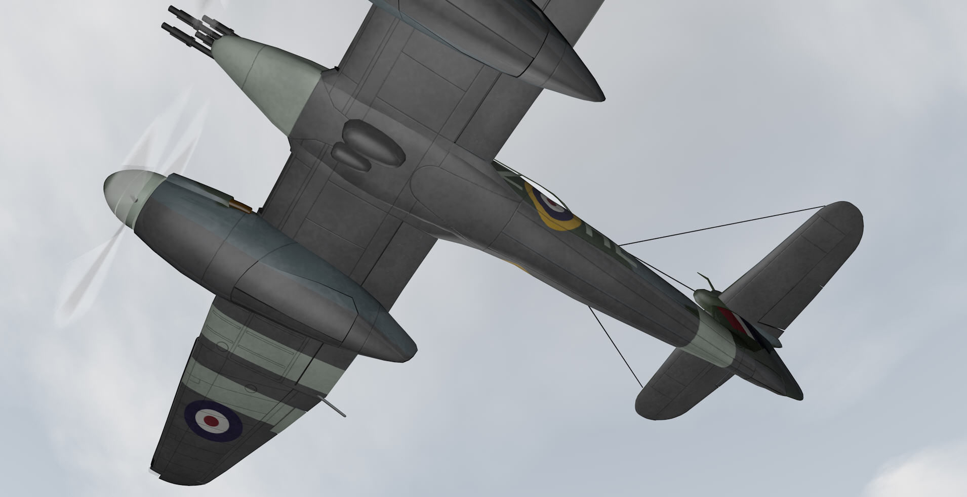 Westland Whirlwind Mk-1 3D model_10