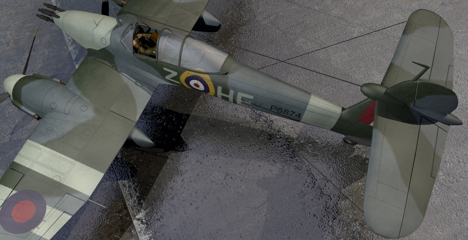 Westland Whirlwind Mk-1 3D model_3