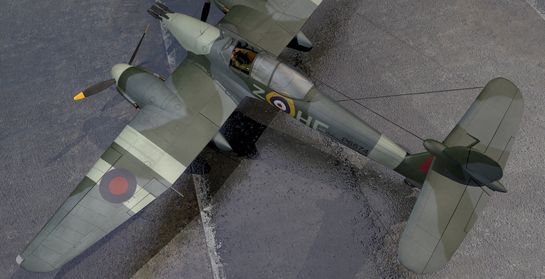 Westland Whirlwind Mk-1 3D model_8