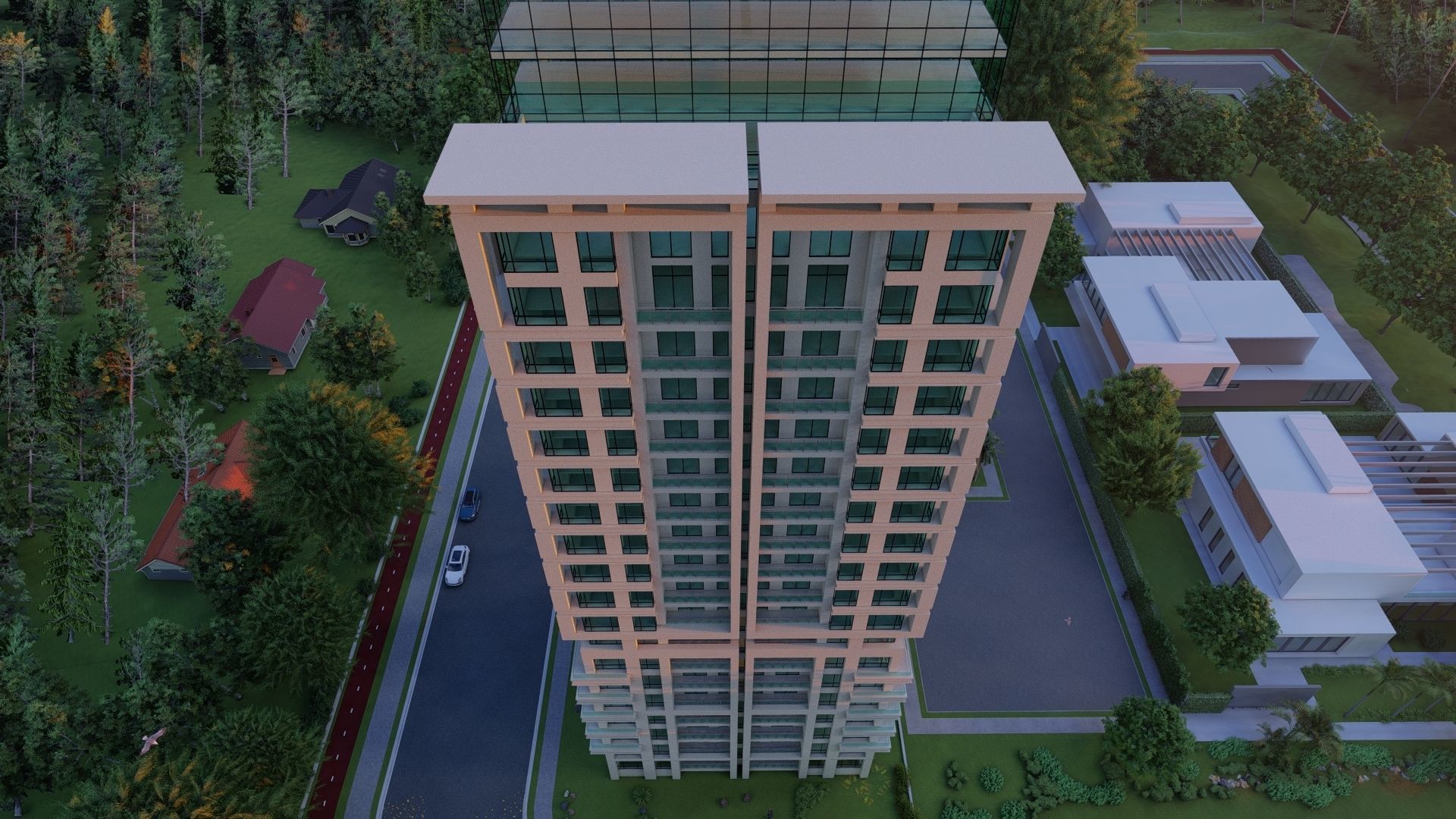 Highrise Building 06 3D model_6