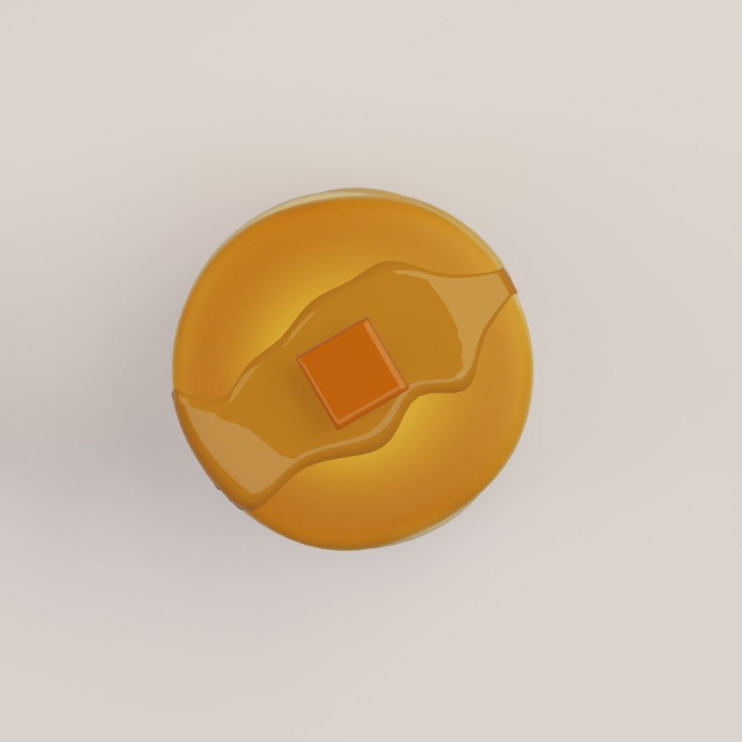 15 cartoon food assets Low-poly 3D model_21