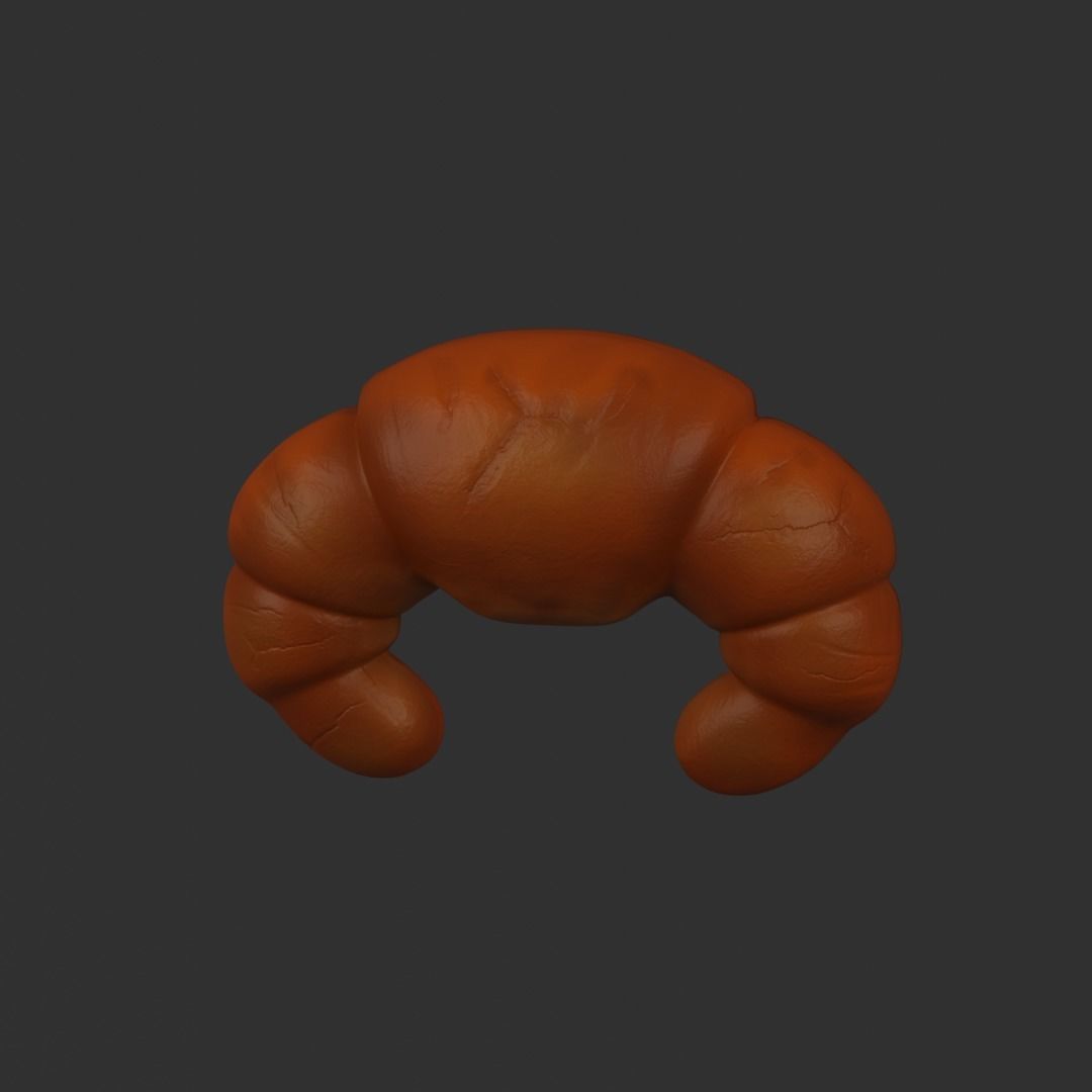 15 cartoon food assets Low-poly 3D model_15