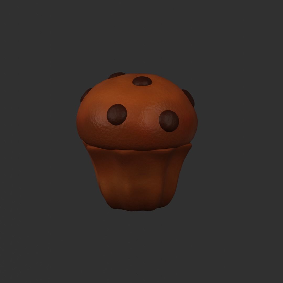15 cartoon food assets Low-poly 3D model_14