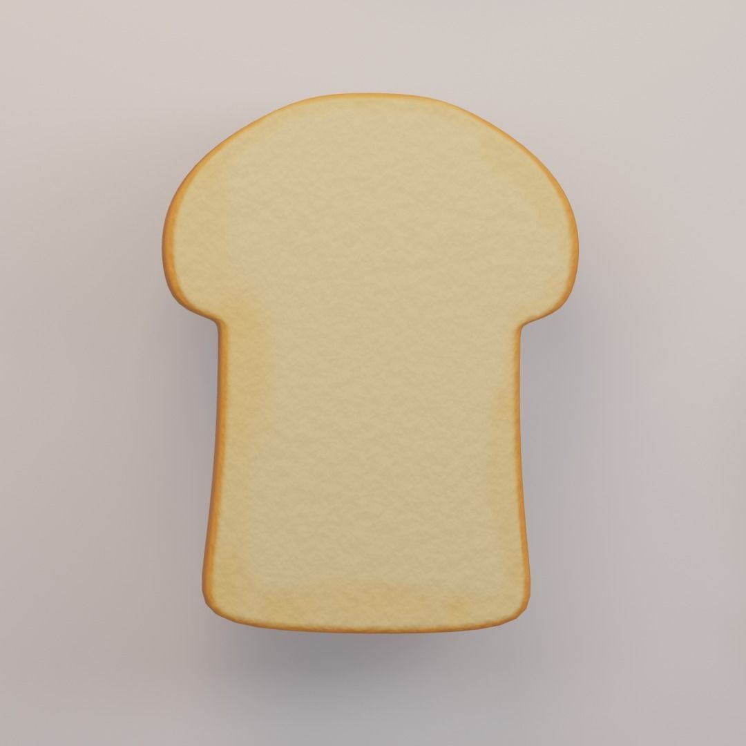 15 cartoon food assets Low-poly 3D model_23