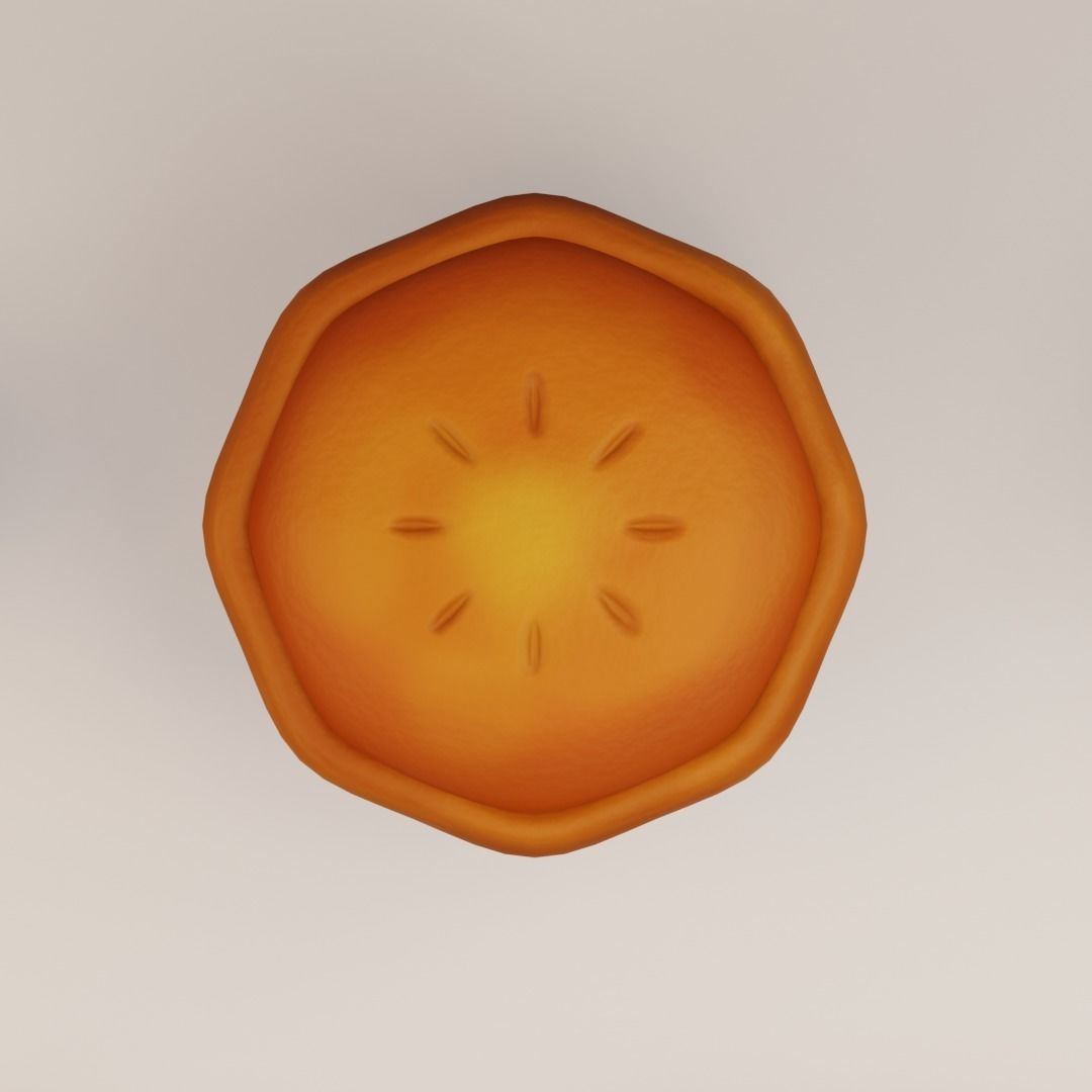 15 cartoon food assets Low-poly 3D model_29