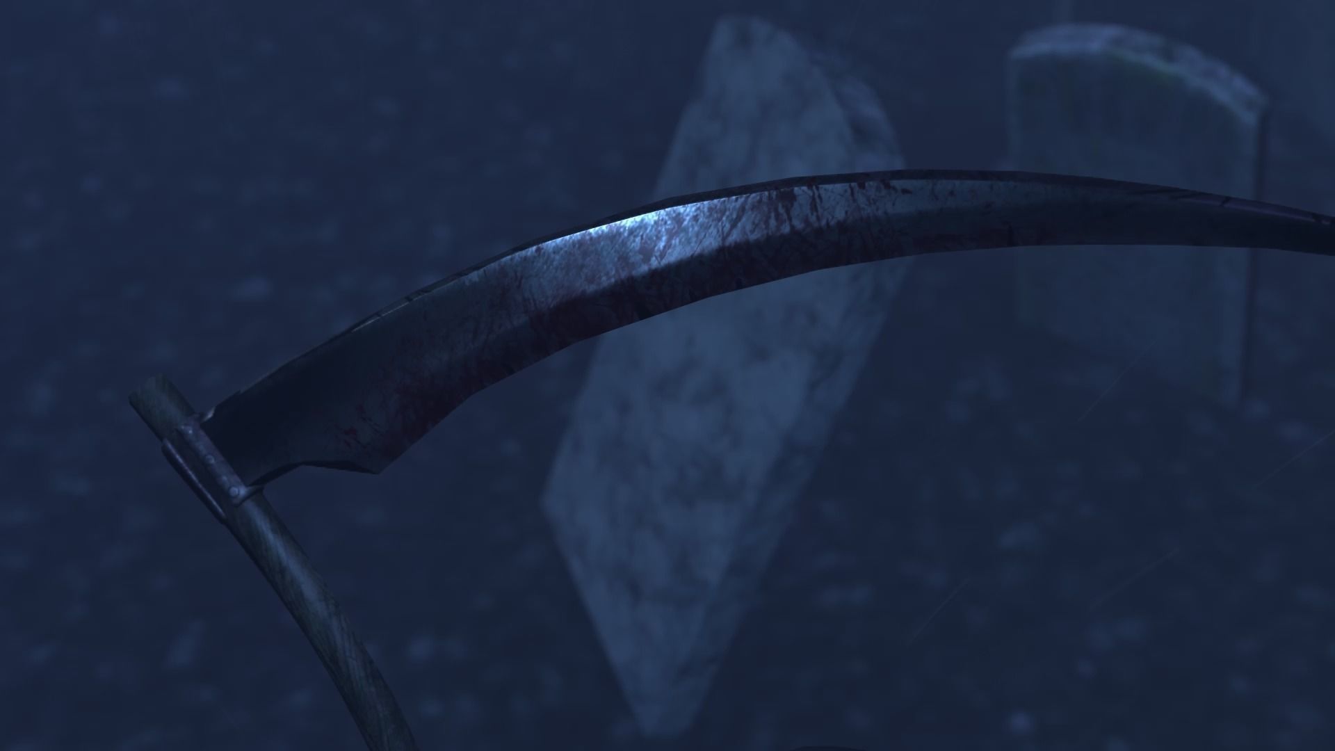 Death man holding sword Low-poly 3D model_52