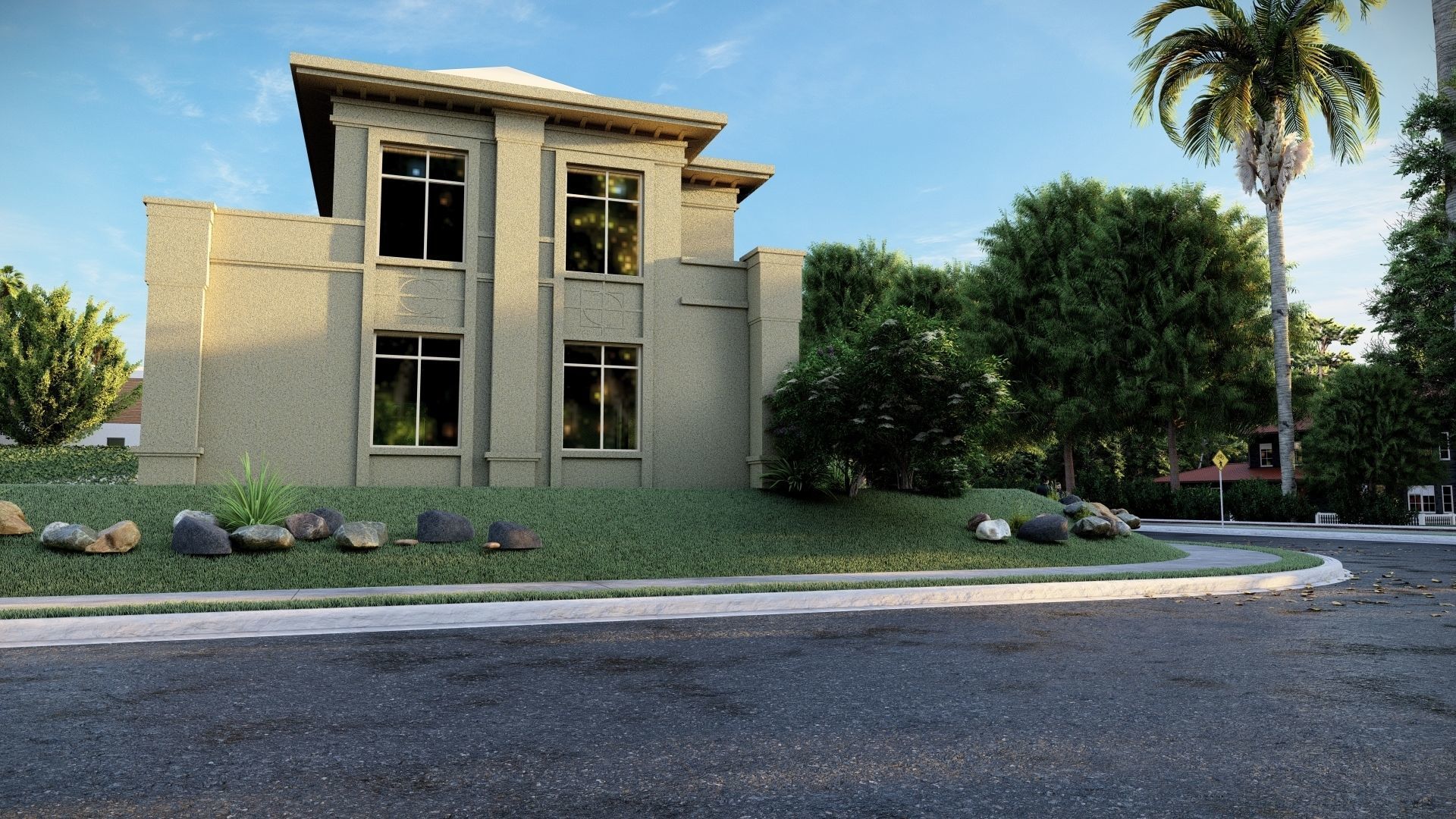 House Building 01 3D model_6