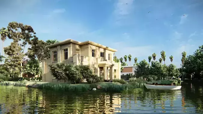 House Building 01 3D model
