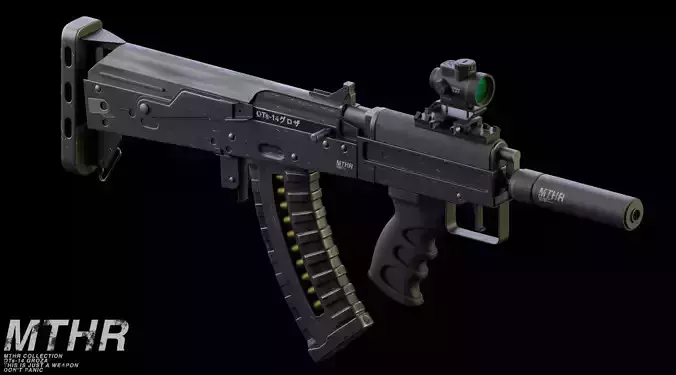 OTs-14 Gr0za 3D model