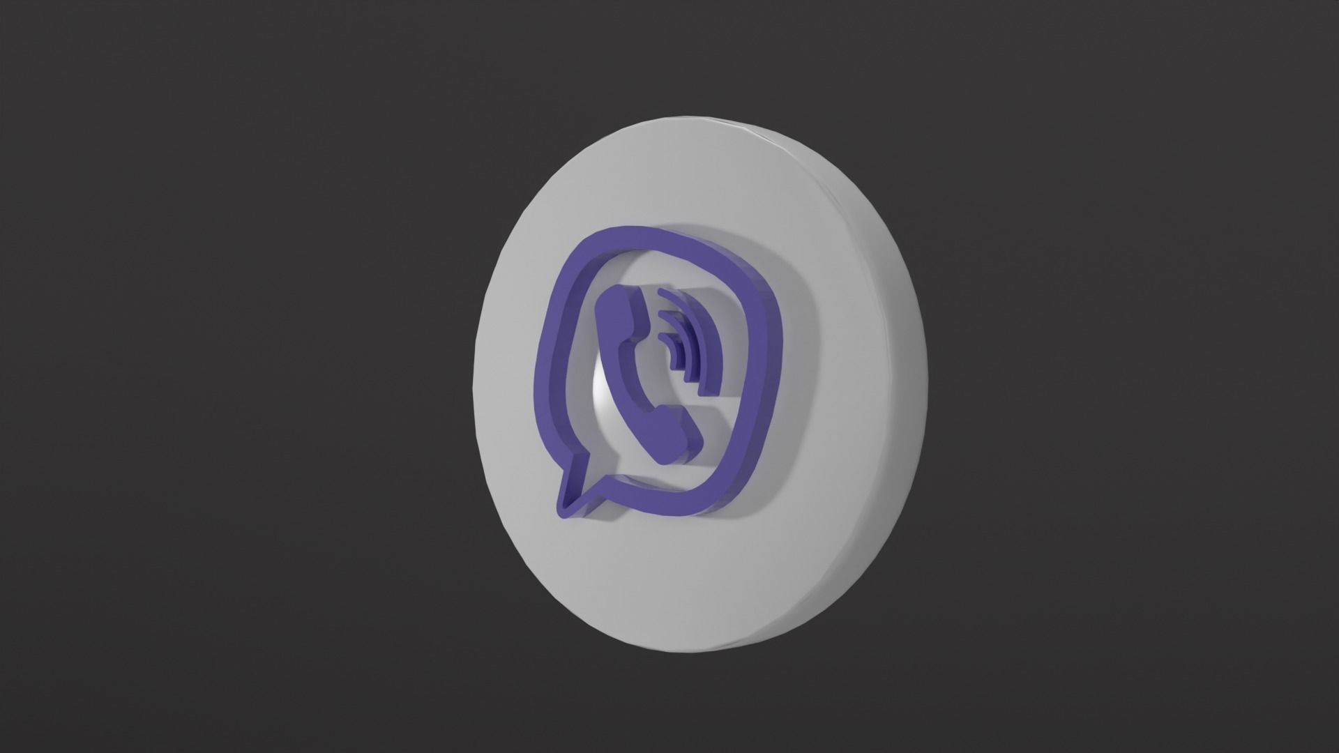 THE SOCIAL MEDIA PACK Low-poly 3D model_33