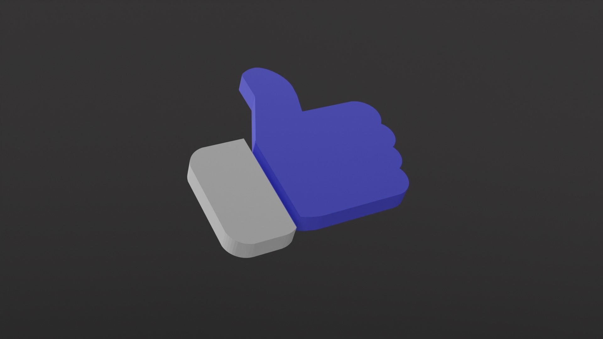 THE SOCIAL MEDIA PACK Low-poly 3D model_30