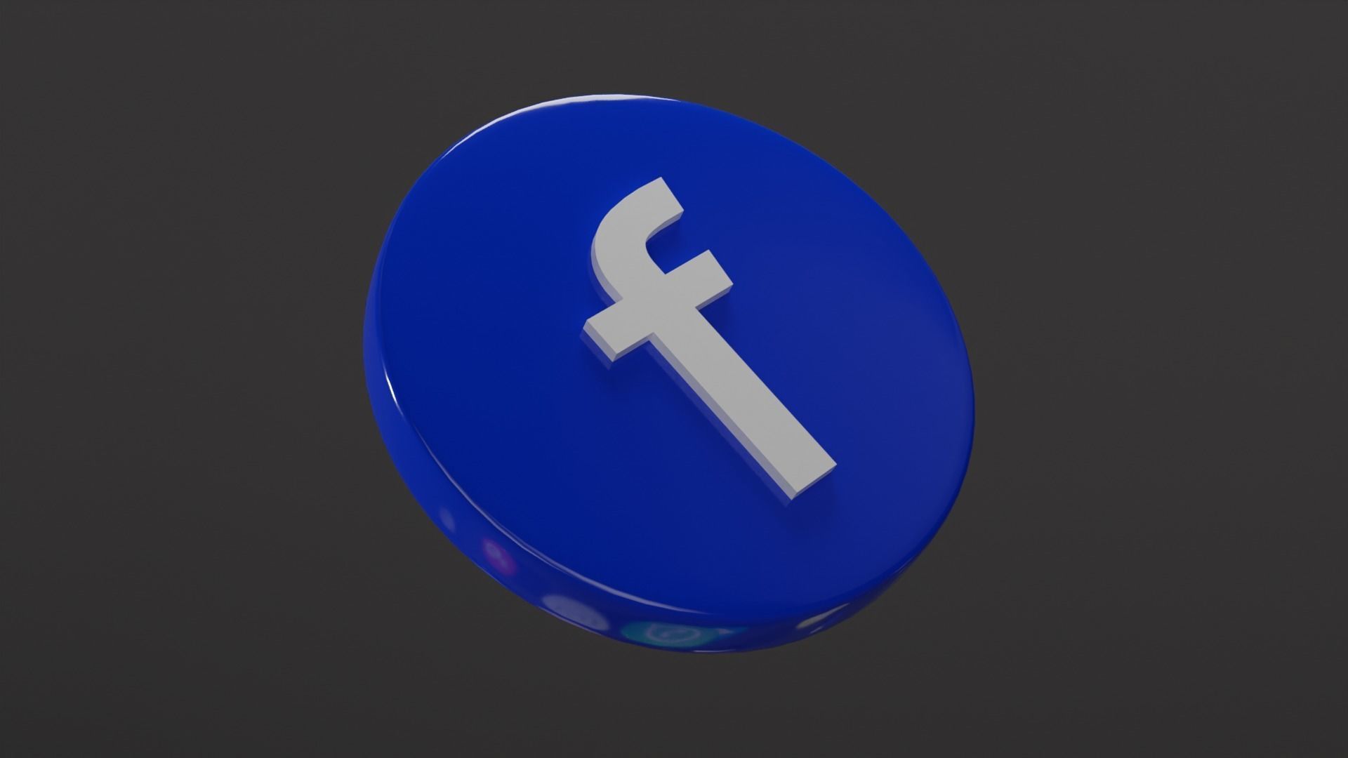 THE SOCIAL MEDIA PACK Low-poly 3D model_6