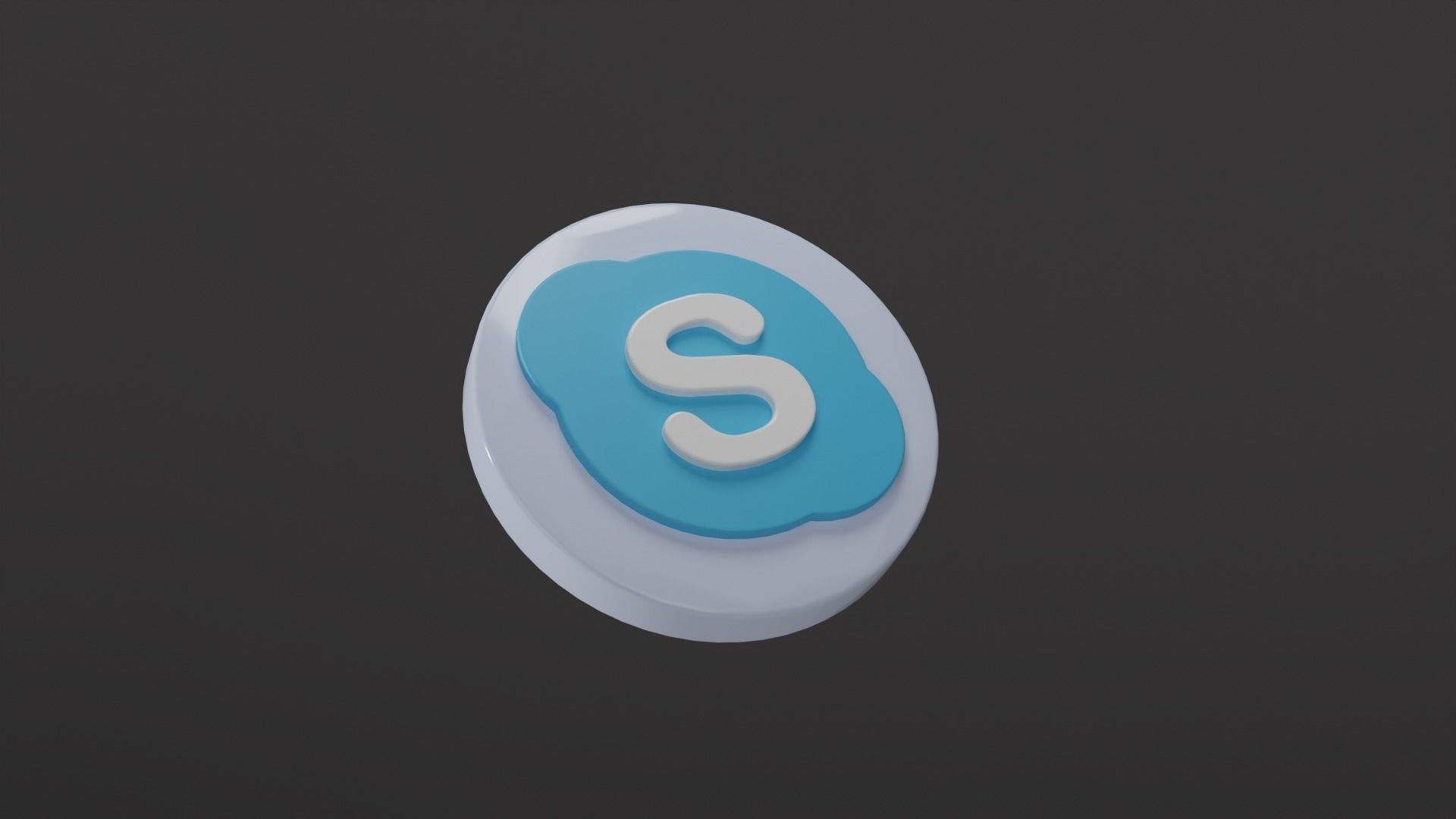 THE SOCIAL MEDIA PACK Low-poly 3D model_25