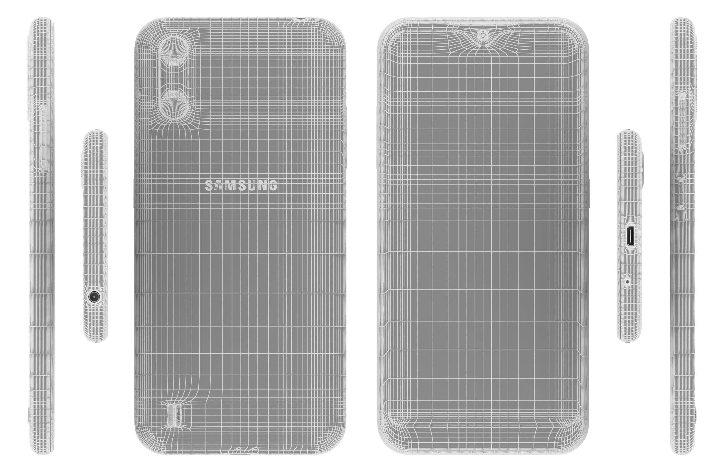 Samsung Galaxy M01 All Colors 3D model_17