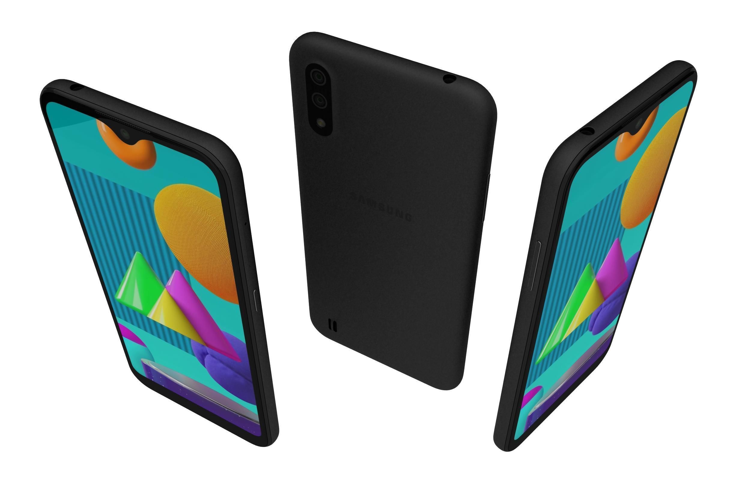Samsung Galaxy M01 All Colors 3D model_6
