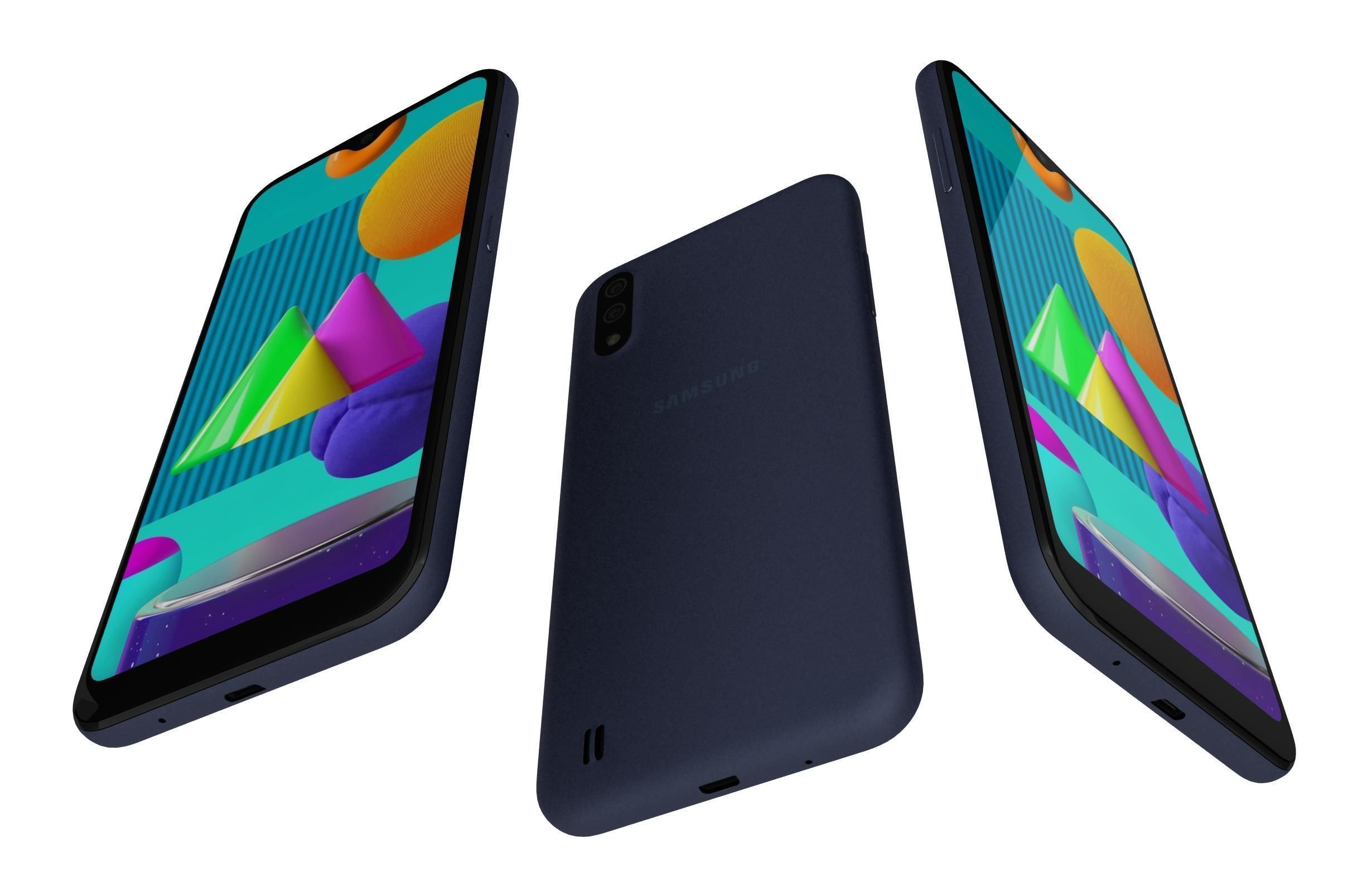 Samsung Galaxy M01 All Colors 3D model_15